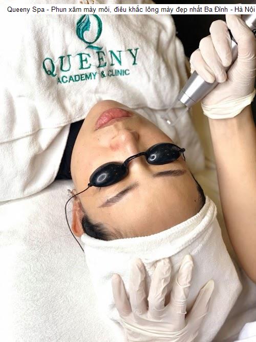 Vệ sinh Queeny Spa - Phun xăm mày môi, điêu khắc lông mày đẹp nhất Ba Đình - Hà Nội