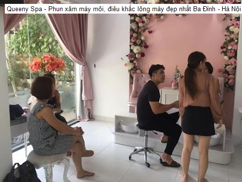 Nội thât Queeny Spa - Phun xăm mày môi, điêu khắc lông mày đẹp nhất Ba Đình - Hà Nội