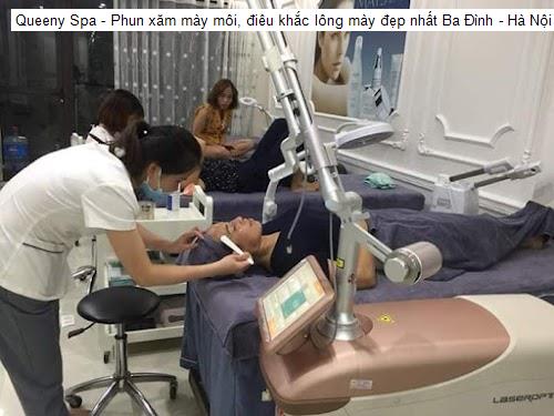 Ngoại thât Queeny Spa - Phun xăm mày môi, điêu khắc lông mày đẹp nhất Ba Đình - Hà Nội
