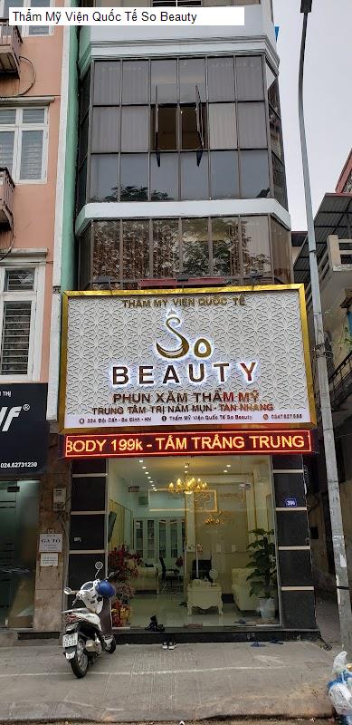 Thẩm Mỹ Viện Quốc Tế So Beauty