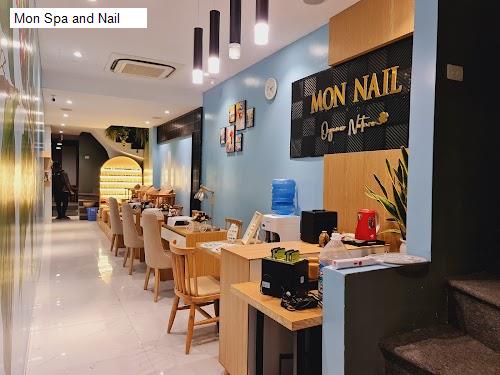 Nội thât Mon Spa and Nail
