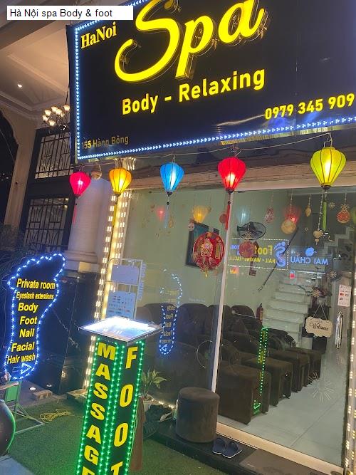 Vị trí Hà Nội spa Body & foot